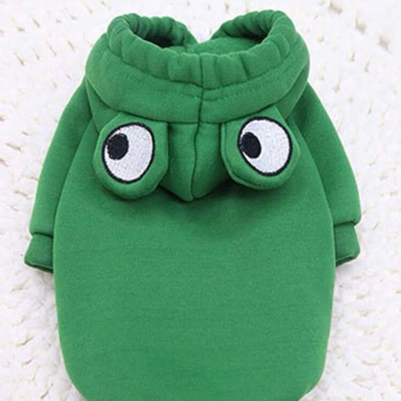 Fashion with an Overload of Cuteness Frog Sweater Pets - Picture 3 of 5
